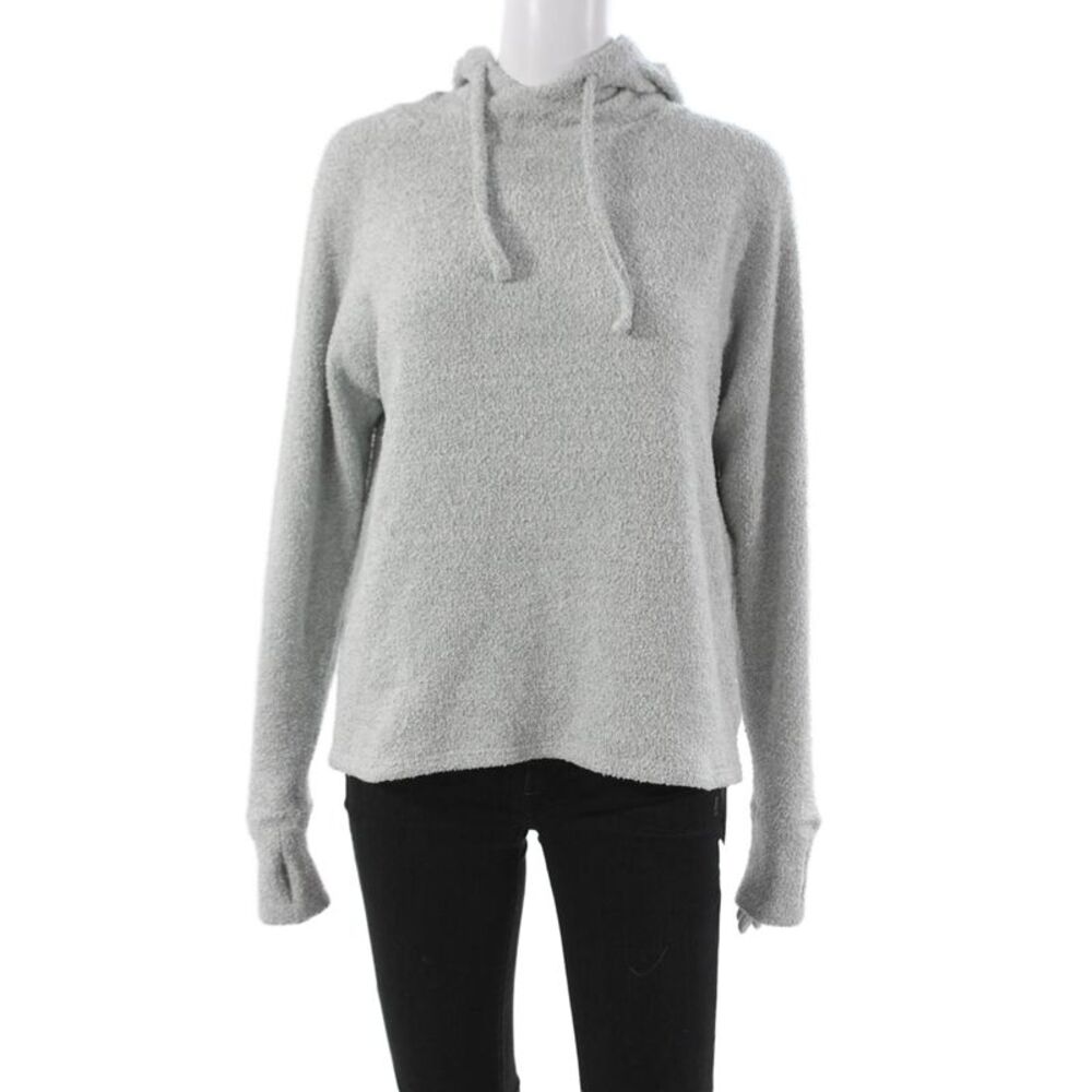 Jet John Eshaya Unisex Adults Gray Pullover Hoodie Long Sleeve Size M